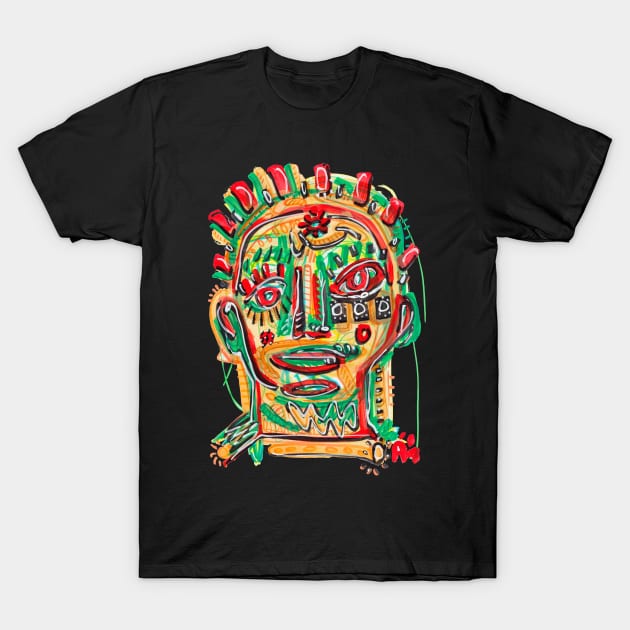 face T-Shirt by Angel Rivas